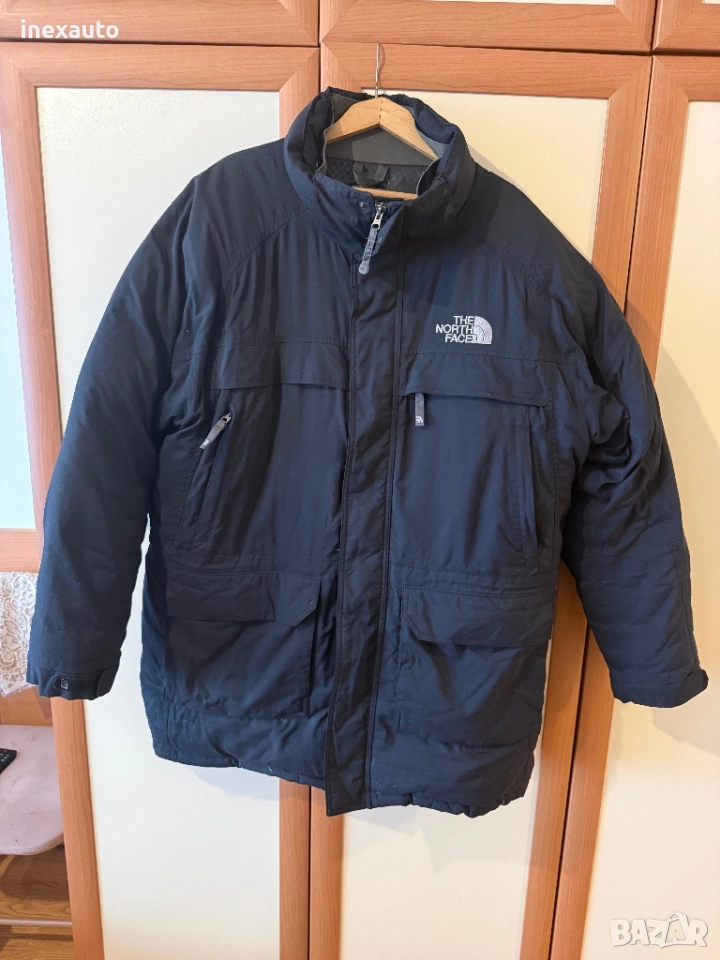 Продавам мъжка дълга шуба гъши пух North face, снимка 1