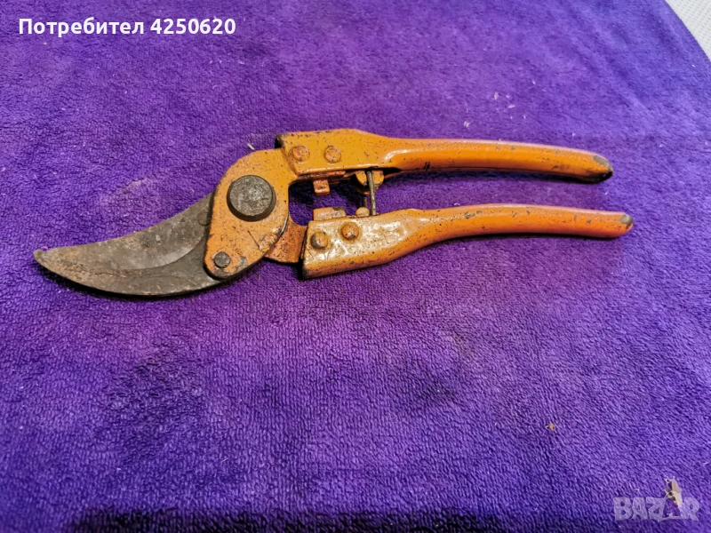 Стара лозарска ножица , снимка 1