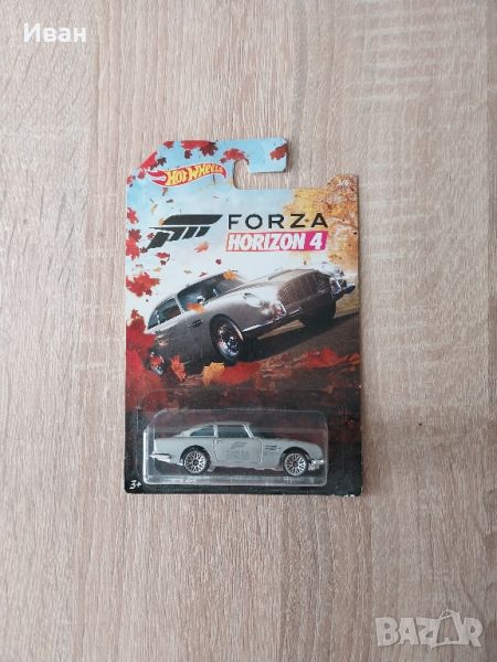 aston martin db 5 forza hot wheels, снимка 1