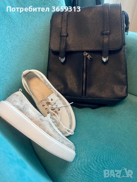 Лот раница и обувки, снимка 1