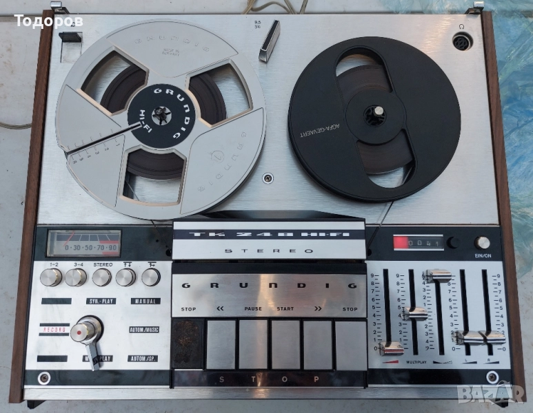 Grundig TK248 HiFi Reel to Reel Tape Recorder , снимка 1