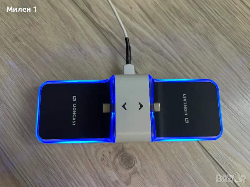 PS5-Dual Charger-зарядно за джойстици, снимка 1