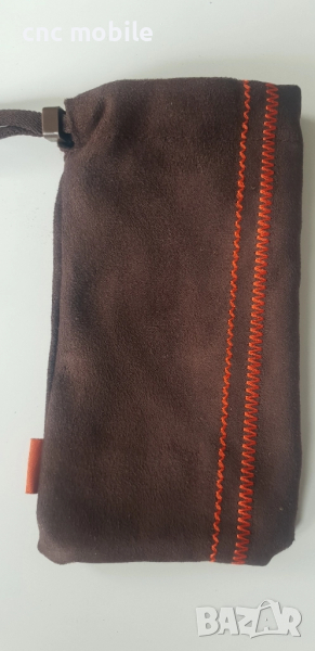 Калъф за телефон - текстилна торба с връзки , снимка 1