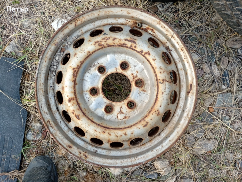 1 брой Железна джанта 16ска Мерцедес спринтер фолцваген крафтер 2006-2017г, снимка 1