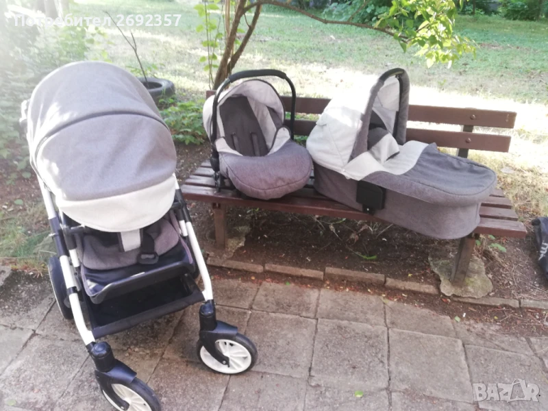Бебешка количка 3в1 , снимка 1