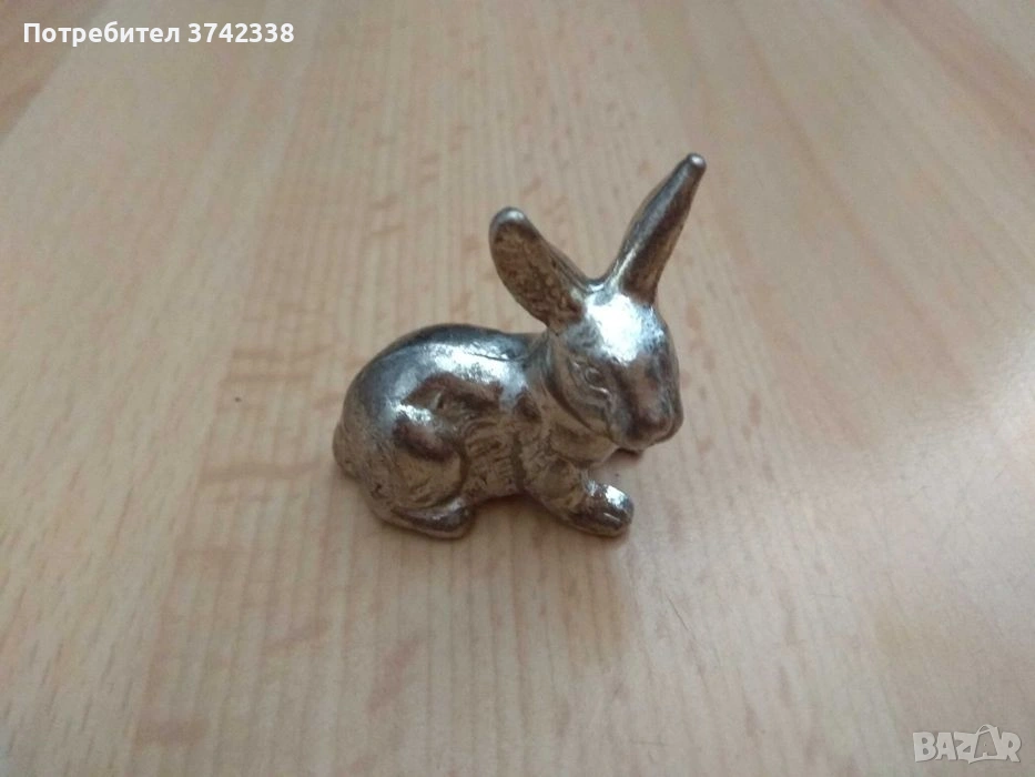 Метална фигура заек, снимка 1