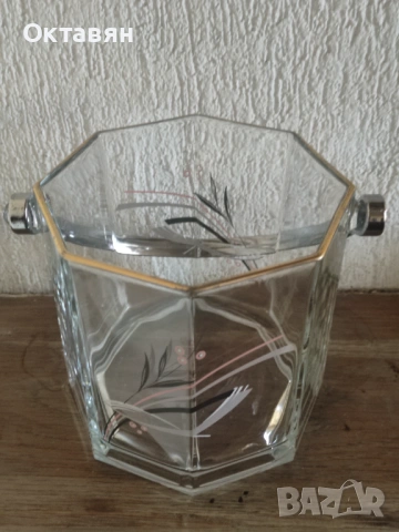Кристална/ стъклена ледарка, снимка 9 - Декорация за дома - 53833158