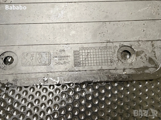 Оригинални гумени стелки за Пежо 307, снимка 6 - Аксесоари и консумативи - 53708134