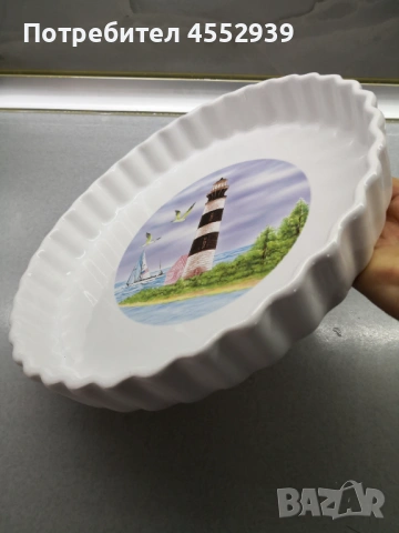 Керамична форма за печене , снимка 2 - Съдове за готвене - 54083732