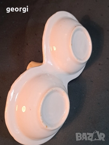 българска порцеланова солница 28/2, снимка 4 - Сервизи - 51842430