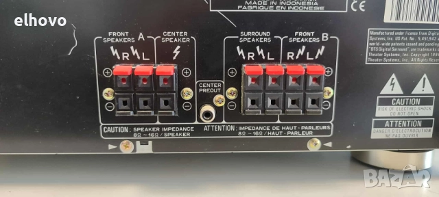 Ресивър Pioneer VSX-609RDS, снимка 12 - Ресийвъри, усилватели, смесителни пултове - 51829956