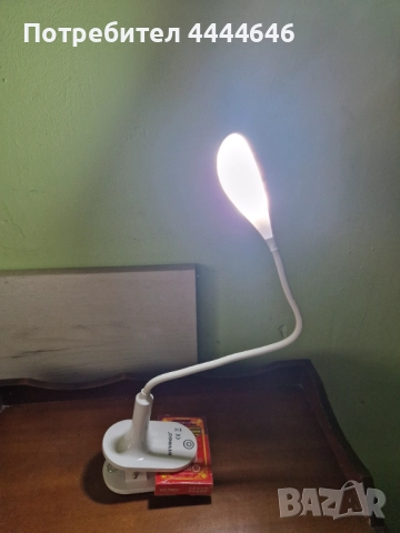 Eлектрическа лампа на батерия, снимка 10 - Настолни лампи - 51918294