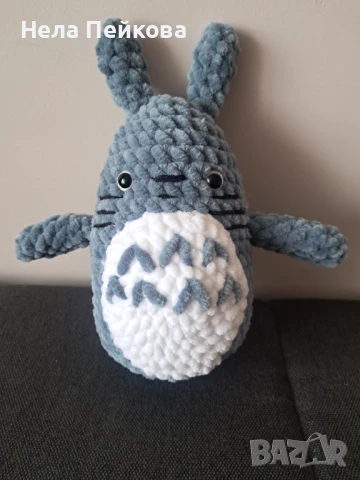 Тоторо плюшена играчка, снимка 2 - Плюшени играчки - 51121347