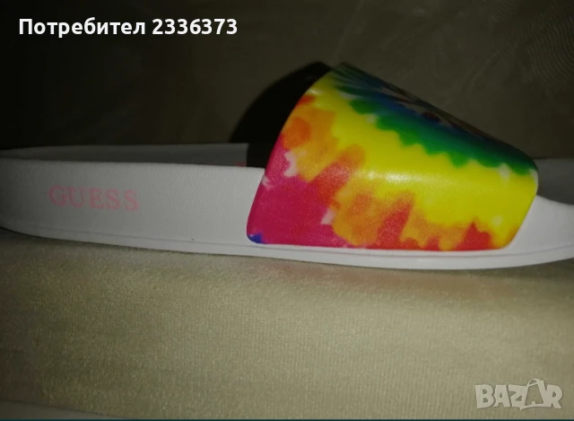Дамски чехли Guess, номер 36, снимка 3 - Джапанки - 50756773