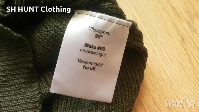 LANULLVA 100% Merino Wool размер XL за лов риболов термо пуловер 100% Мерино - 1700, снимка 15 - Екипировка - 52851734