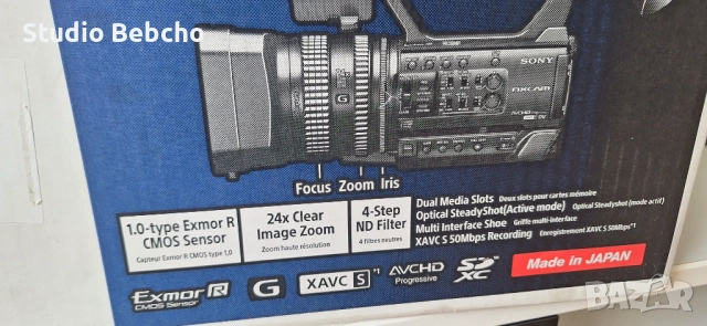 Sony HXR -NX 100, снимка 10 - Фотоапарати - 53983789