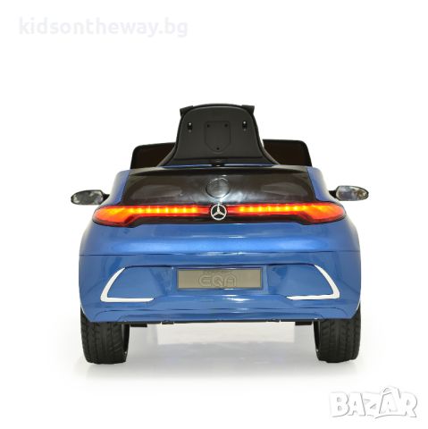 Акумулаторна кола Mercedes-Benz EQA син металик, снимка 5 - Детски велосипеди, триколки и коли - 46386210