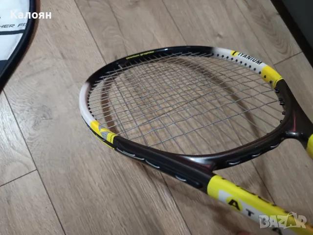 Тенис 🎾 ракета Fischer Titanium Attack, снимка 3 - Тенис - 48015298