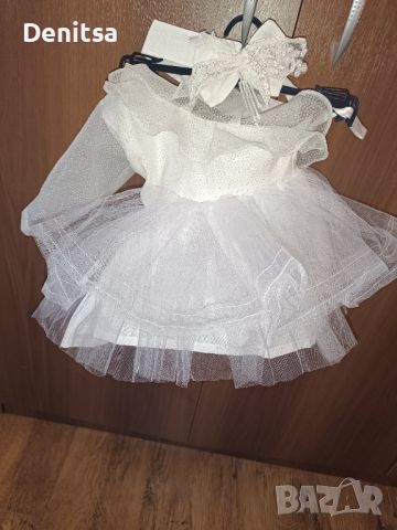 Бебешка рокля за повод , снимка 1 - Бебешки рокли - 45360660