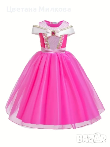 Детска рокля в комплект с много аксесоари, снимка 4 - Детски рокли и поли - 51091799