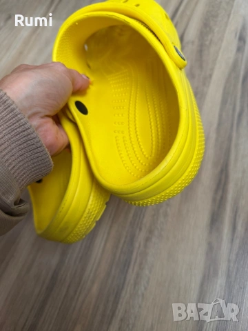 Оригинални жълти чехли Crocs ! 45-46 н, снимка 9 - Мъжки чехли - 46835641