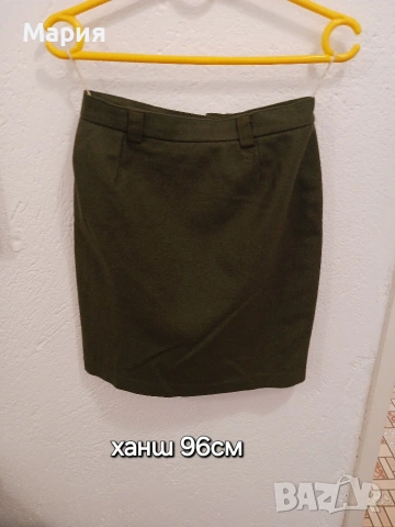 Дамски вълнени къси поли 2 броя, снимка 2 - Поли - 53594623