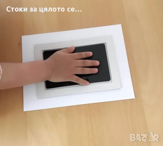 Комплект за правене на отпечатъци на бебешки крачета или ръчички, снимка 3 - Други - 53656676