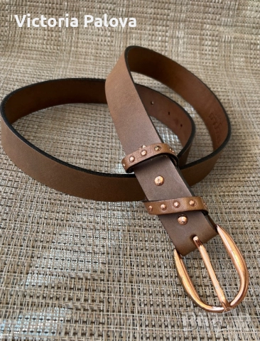 Красив колан HÜFTGOLD BERLIN естествена кожа, снимка 3 - Колани - 51541890