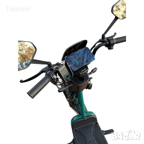 Електрически скутер Neo 1200W (Зелен) 2026, снимка 3 - Мотоциклети и мототехника - 53015410