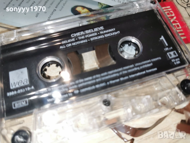 CHER-ORIGINAL TAPE 1904261024H2E6R, снимка 12 - Аудио касети - 54242518
