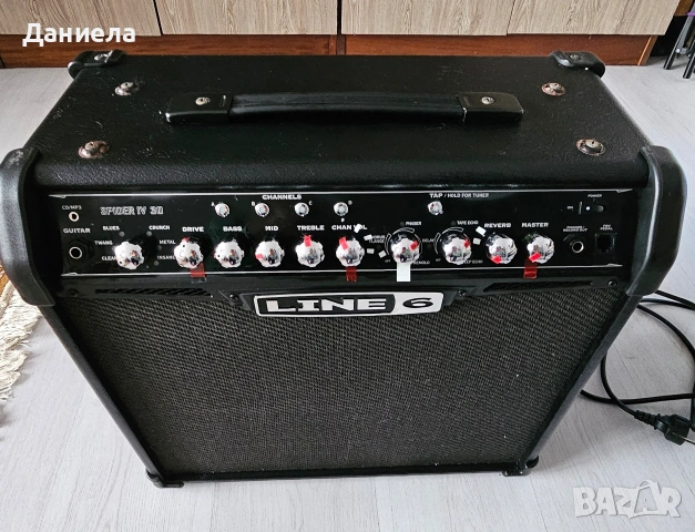 Line 6 Spider IV 30 Китарен комбо усилвател плюс футконтролер Line 6 FBV Express MkII, снимка 3 - Ресийвъри, усилватели, смесителни пултове - 53142338