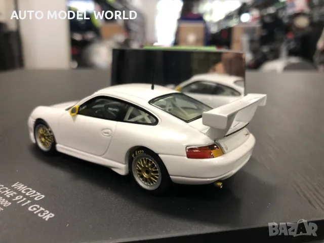 Колекционерски модел метална количкаVITTESE PORSCHE 911 GT3R 1:43 нова, снимка 3 - Колекции - 46969877