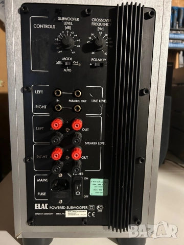 Активен субуфер Elac SUB 301 ESP, снимка 4 - Тонколони - 52949641