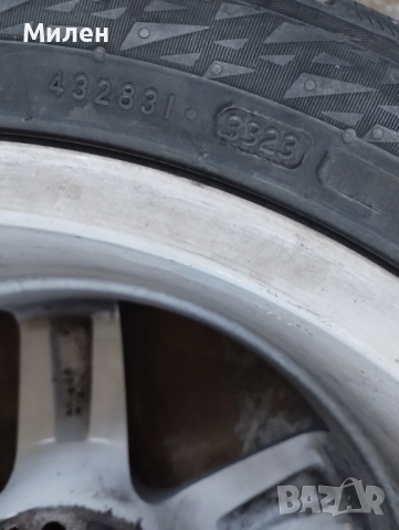 4 бр. Зимни гуми с джанти за БМВ е90, снимка 2 - Гуми и джанти - 52181355