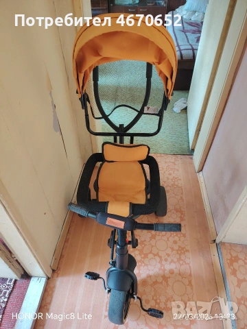 Детска триколка Chipolino , снимка 6 - Детски велосипеди, триколки и коли - 53934382