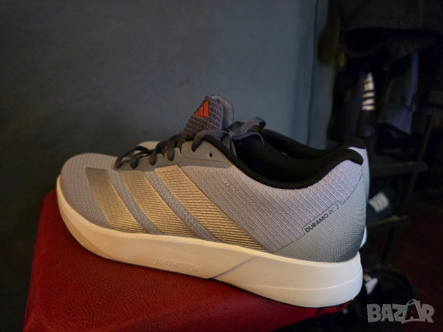 Adidas duramo2-silver metalic-последен модел-нови-номер43, снимка 4 - Маратонки - 53667570