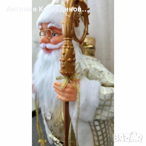 Декоративен Дядо Коледа, снимка 2 - Декорация за дома - 52498059