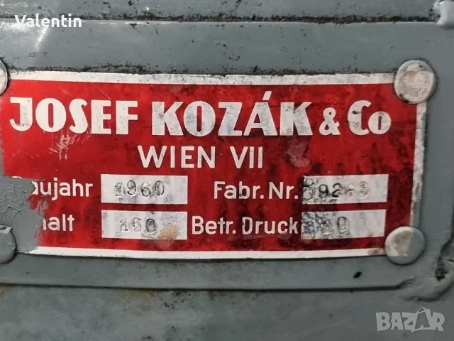 Немски трифазен компресор 170 л, снимка 6 - Компресори - 50125224