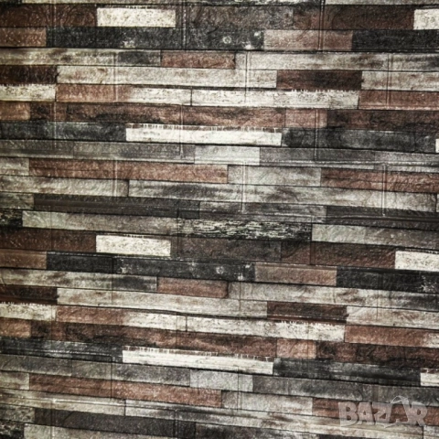 Декоративен 3D тухлен тапет за стени от PE пяна 77х70 см., снимка 6 - Други стоки за дома - 52013200