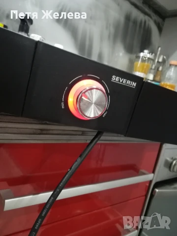 Електрическа скара SEVERIN (PG 8563)-2200w с регулируем термостат, снимка 9 - Скари - 50738997