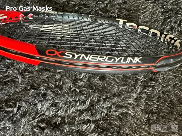 Професионална Тенис Ракета Като Нова Tennis Racquet Tecnifibre Synergylink Series 2 Fight Z55 ATP Wo, снимка 5 - Тенис - 49392838