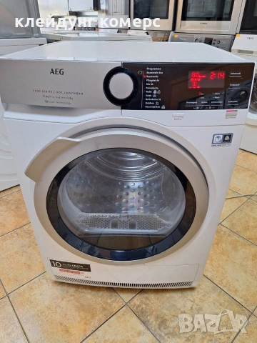 Сушилня с термопомпа AEG SERIES 9000 8кг. мод.T9ECOWP A+++, снимка 2 - Сушилни - 53778396
