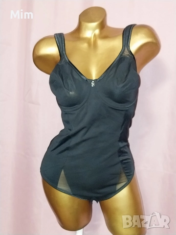  Резервирани Triumph 85 B Черно еластично боди , снимка 6 - Бельо - 52646075