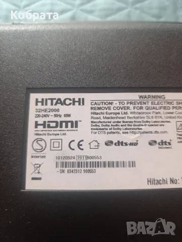 Hitachi 32he2000 счупена матрица 17mb211s+ips62, снимка 5 - Части и Платки - 47088897