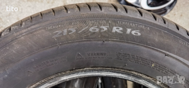 Чисто НОВИ 215 65 16 Michelin, снимка 5 - Гуми и джанти - 54035442