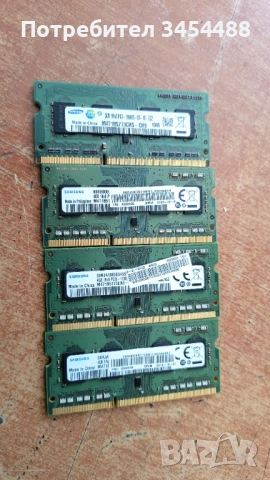 4GB DDR3 RAM памети за лаптопи, Samsung