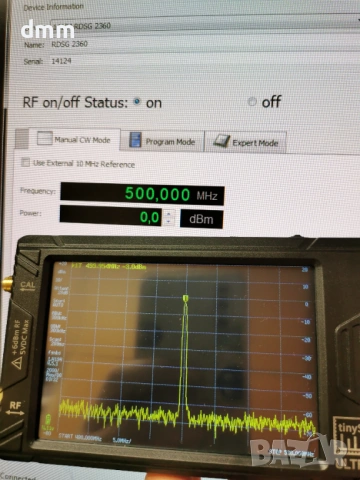 Aaronia AG signal generator 23.5MHz-6GHz, снимка 4 - Други инструменти - 53575672