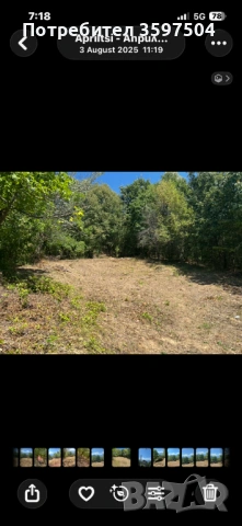 Парцел в Априлци 1000 м2, снимка 7 - Парцели - 52396292