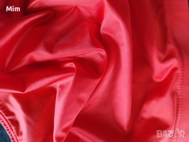 XL Луксозна, черна бикина от плътен еластичен сатен , снимка 7 - Бельо - 52113339