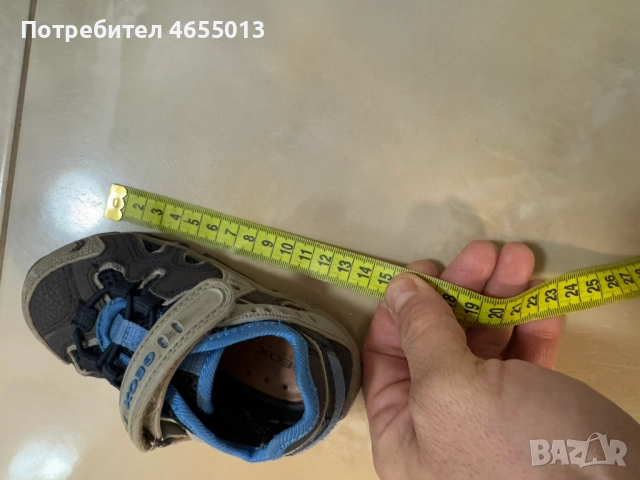 ПОДАРЯВАМ - Детски сандали Геокс Geox 23-Номер Стелка - 15см., снимка 8 - Детски сандали и чехли - 52461266